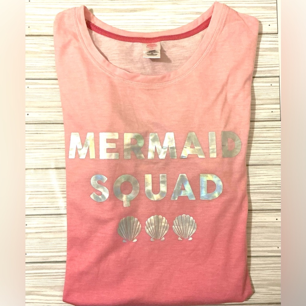 Woman’s Mermaid Squad Night Tee/ Sleepwear/ Pajama